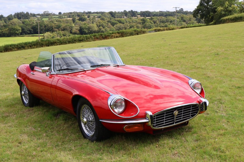 Classic Jaguar used for luxury asset finance UK