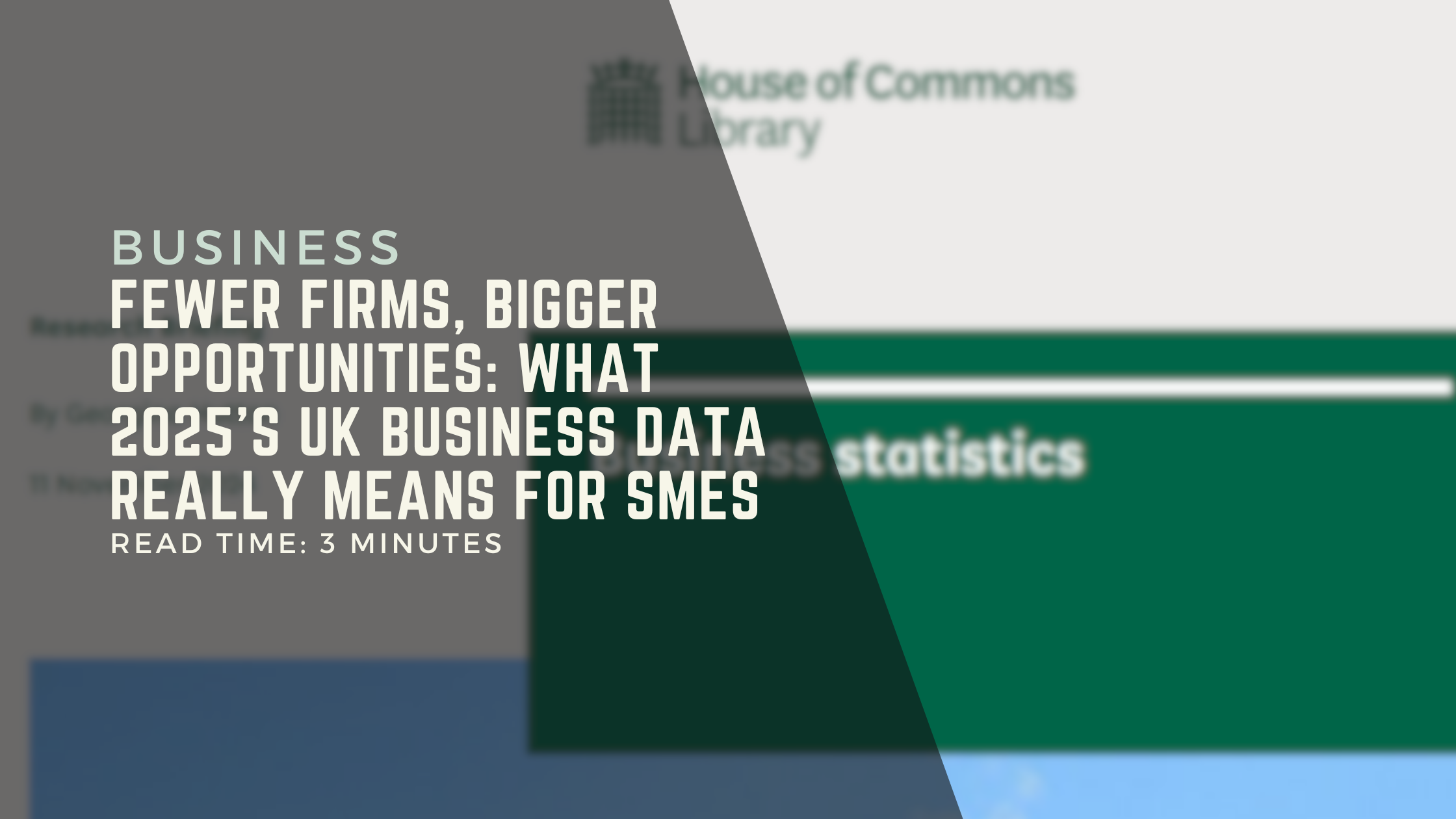 Fewer Firms, Bigger Opportunities: What 2025’s UK Business Data Really Means for SMEs