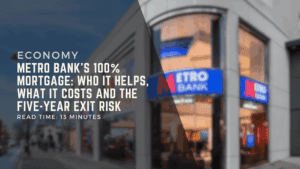 Young first-time buyers receiving family support while reviewing Metro Bank’s 100% JBSP mortgage for a new home.